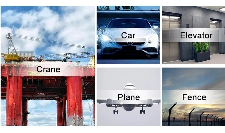 7*7 6*7+Iws 1.5-10mm Stainless Steel Wire Rope