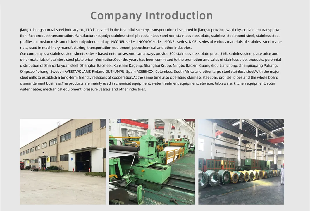 Good Quality Factory Directly ASTM 1/2 Inch Sch 10s ASTM A312 TP304 Tp316 Stainless Steel Pipe Tube