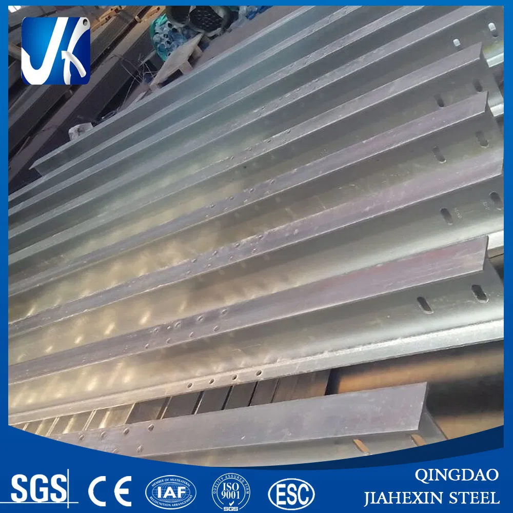 H Supporting with Bold Connection, Hot Dipped Galvanize