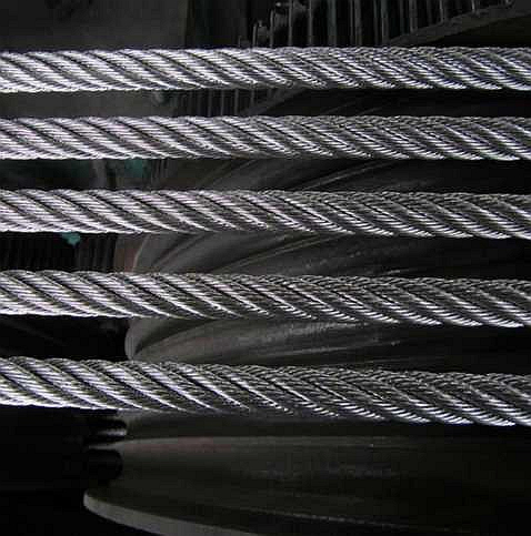 High Corrision Resistance Steel Wire Rope 18* 19s +FC with Hot Dipped Zinced