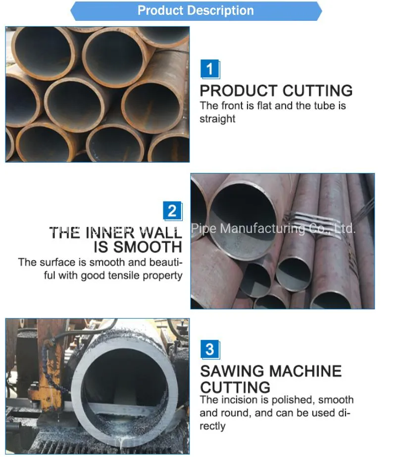 High Precision ASTM A53 Gr. B 32 Inches Hot Rolled Carbon Seamless Steel Pipe with Best Price