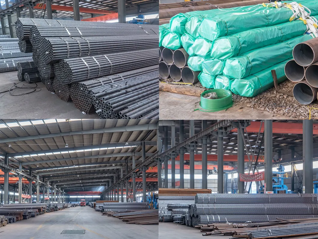 High Quality ERW Steel Pipe, ERW Seamless Carbon Steel Pipe for Waterworks