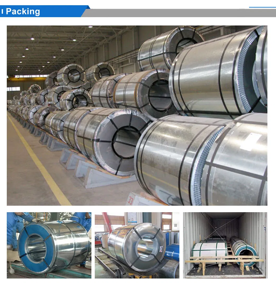 Hot Dipped Galvanized Strip in Coils Spec SGCC Z80 Big Spangle Bright Finished