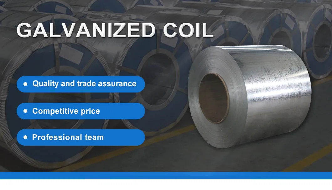 Hot Dipped Galvanized Strip in Coils Spec SGCC Z80 Big Spangle Bright Finished