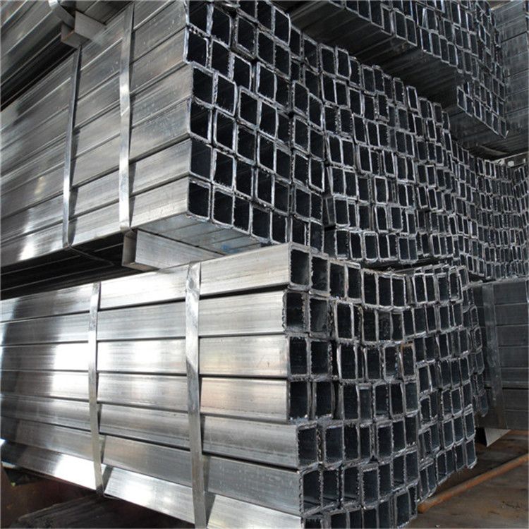 Hot Dipped Galvanized Welded Rectangular / Square Steel Pipe/Tube/Hollow Section/