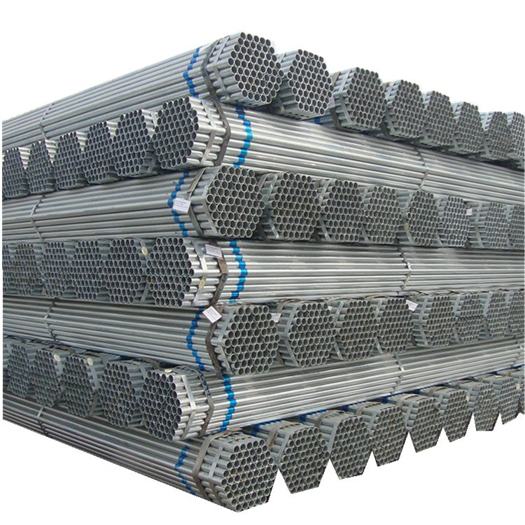 Hot Dipped Round Pre Galvanized Scaffolding Steel Pipes and Tubes