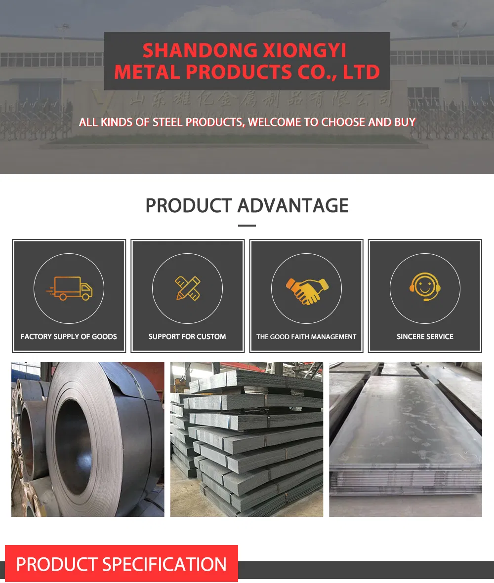 Hot Rolled ASTM A516 Gr 70 A283 Grade B Mild Carbon Steel Plate with Wholesale Price