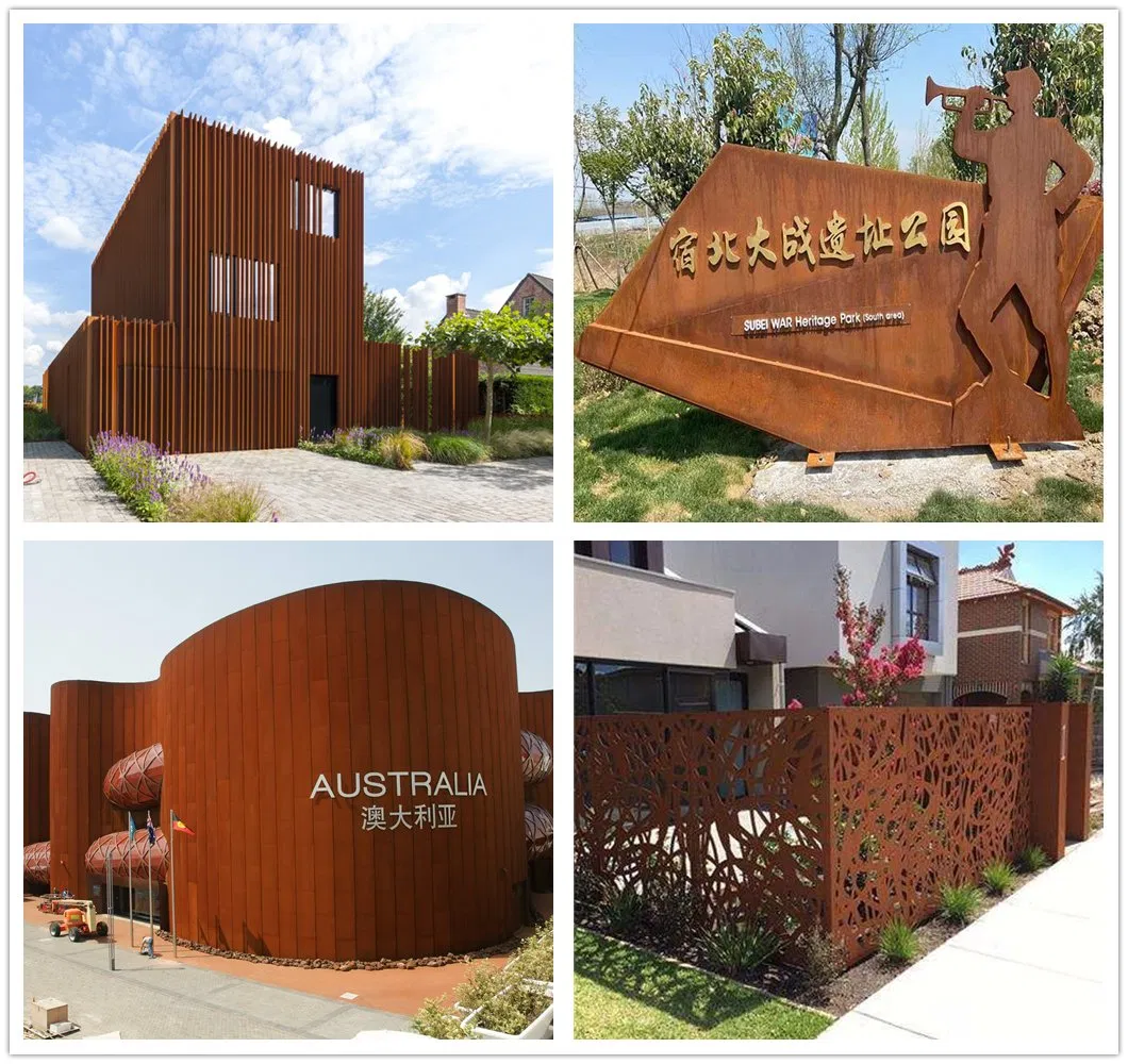 Hot Rolled Metal Corten a Weather Resistant Steel Plate