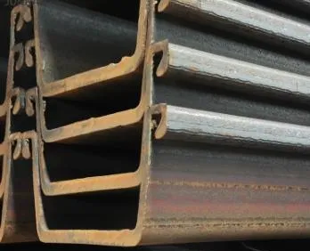 High Quality 400*100-600*210 Steel Sheet Pile Used for Retaining Walls