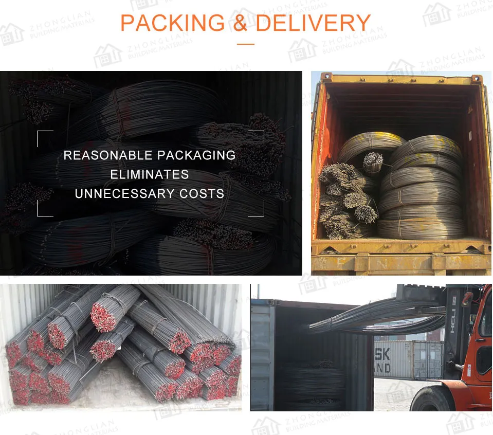 HRB400 HRB500 Sb500b Hot Rolled Reinforcing Deformed Steel Rebar