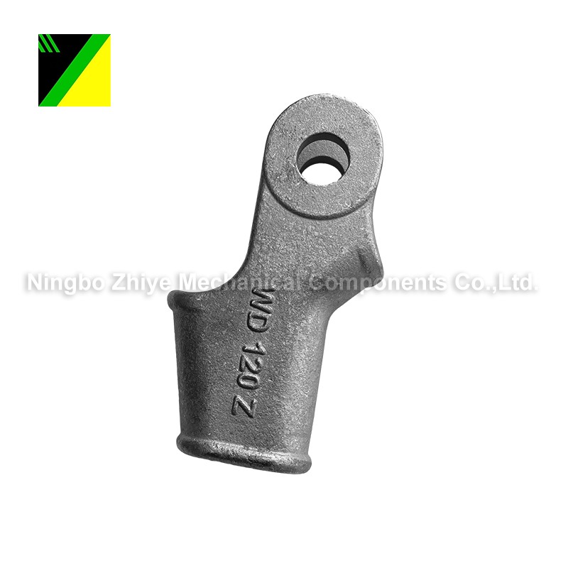 Double-ear wedge-shaped wire clamp body