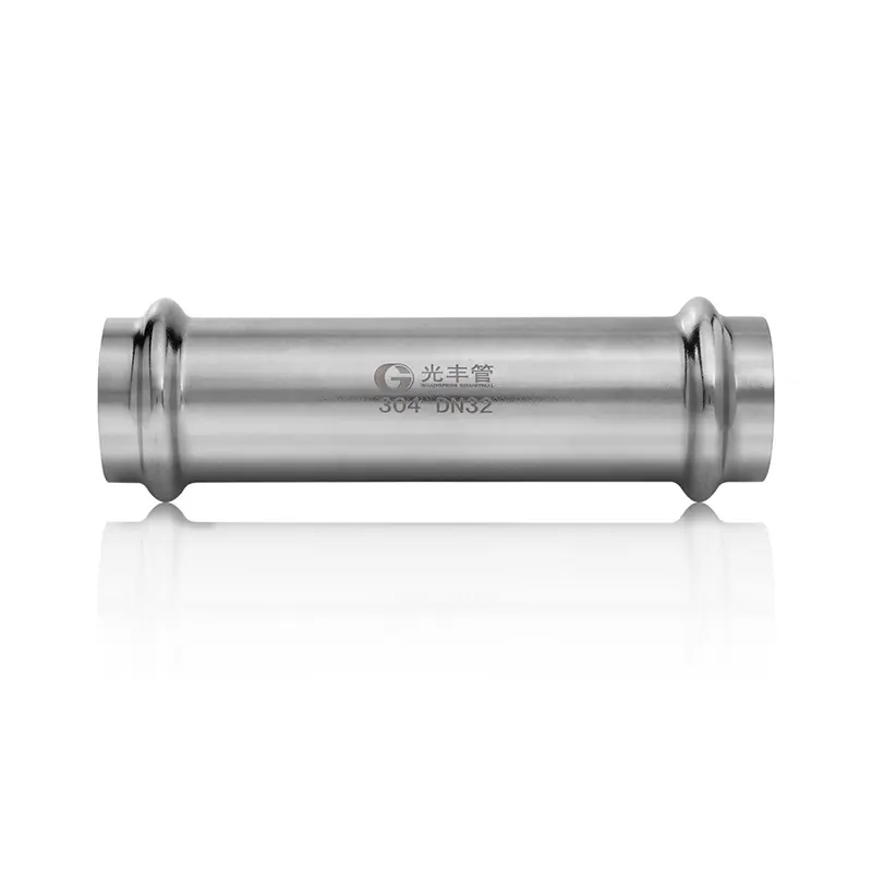 Slip Coupling Stainless Steel Double Press Fittings