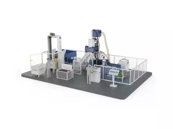 Bronze Chips Briquetting Machine