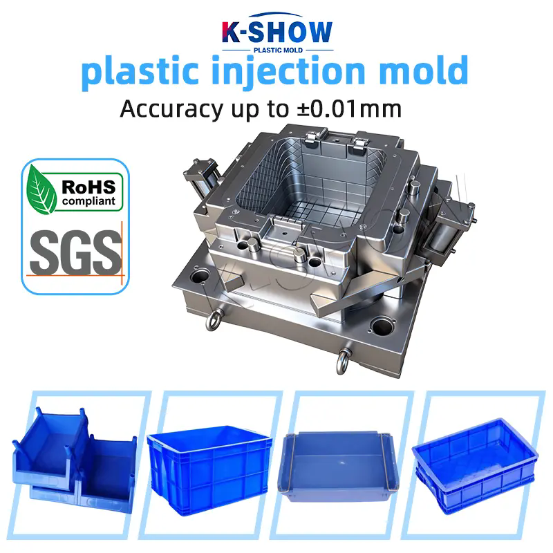 Plastic Tool Storage Crate Mould