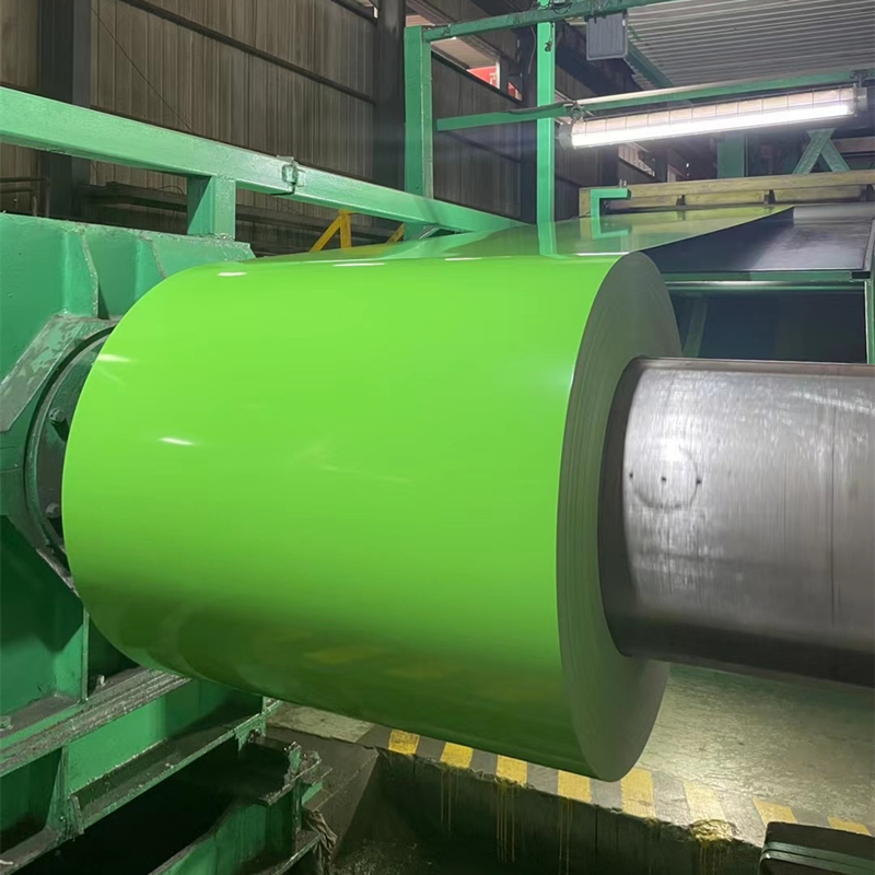 JIS ASTM DIN G550 G350 Ral 9002 Ral 9016 Color Coated Steel Coil Pre Painted Galvanzied Galvalume Steel Coil Sheet PE Coating Steel Sheet