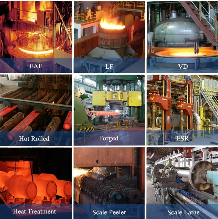 Machined Grinding Q&T Forged Steel Round Bar