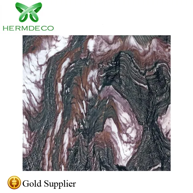 Marble Rock Wood Grain Stainless Steel Sheets From Foshan