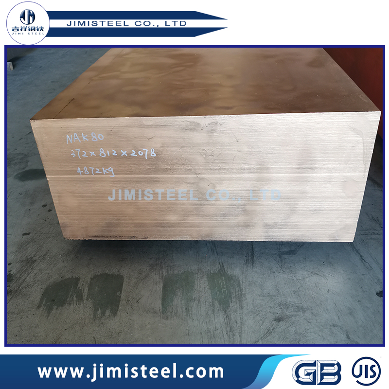 Nak80 Tool and Die Metal Steel Hot Rolled Steel Deformed Flat Steel Bar Steel Sheet