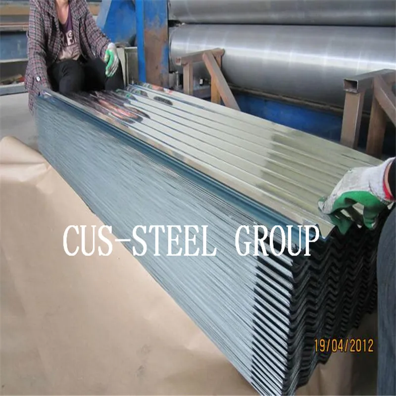 Peru Regular Spangle Zinc Coating Gi Corrugated Roofing Iron Sheet