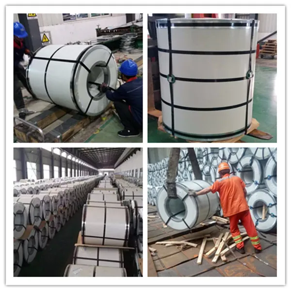 Powder Sprayed Coating PPGI Coil High Anti-Corrosion 45/25um Roofing Sheet