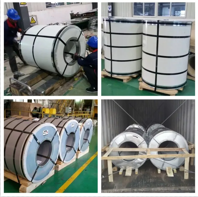 Powder Sprayed Coating PPGI Coil High Anti-Corrosion 45/25um Roofing Sheet