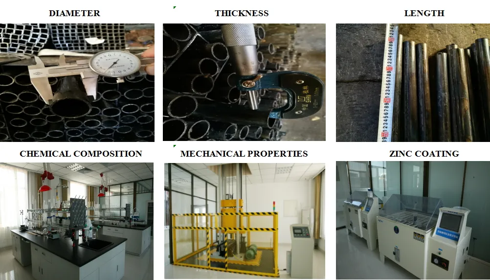 Q195-Q345 High Quality Gi Steel Pipe Price for Building