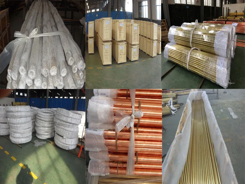 Refrigeration Copper Coil Tube ASTM B88 Air Condition