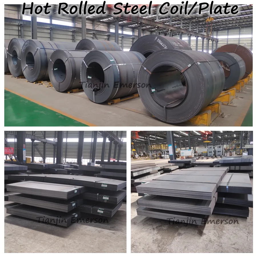 S235 S355 Ss400 A36 A283 Q235 Q345 Hot Rolled Iron Sheet/Hr Steel Coil Sheet/Black Ms Plate