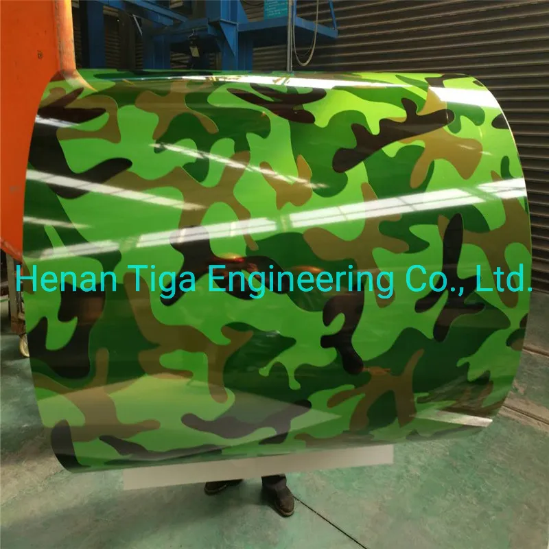 Shandong Factory Regular Polyester (PE) Prepainted Zinc Aluminum Steel Coil