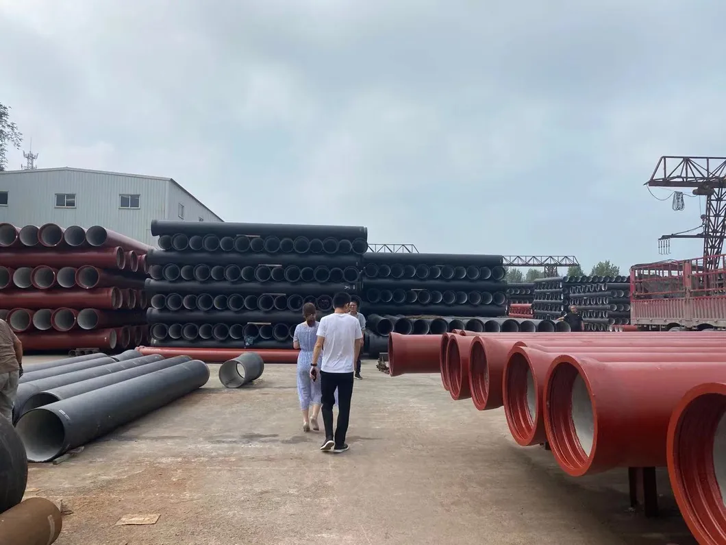 Socket Spigot Ductile Iron Pipes K9 for Drinking Water