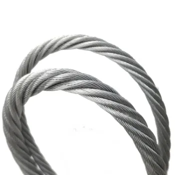 Steel Rope Wire Galvanized Steel Wire Rope Braided Steel Wire Rope