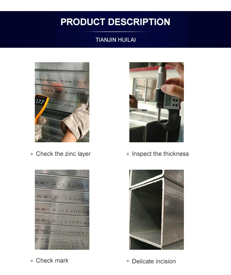 Square Steel Pipe Galvanized Price St42 Square Iron Tube A106 B Square Steel Galvanizing