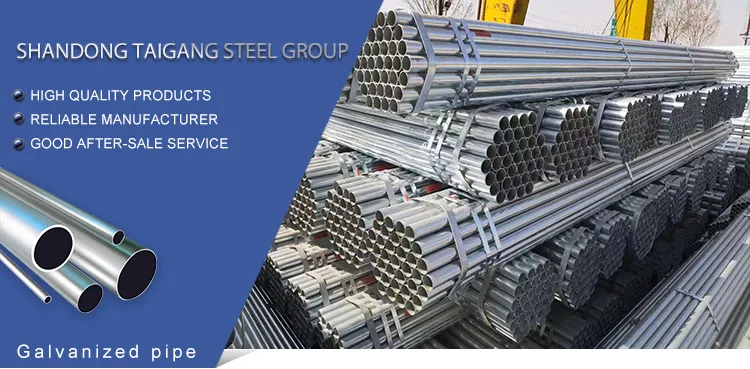 Stainless Steel Zinc-Coating Pipe with Customer Requirements From Factory