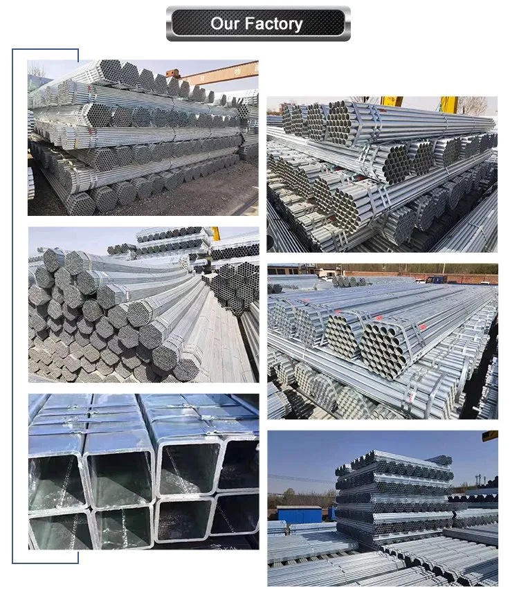 Stainless Steel Zinc-Coating Pipe with Customer Requirements From Factory