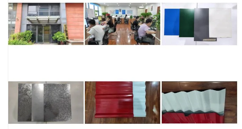Steel Manufacture Metal PPGI Color Coated Coil for Roofing Sheet