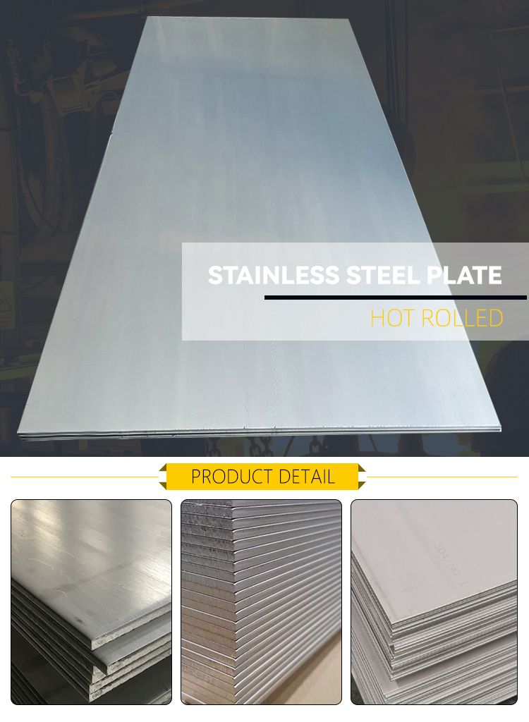 Super Duplex Metal Thickness 0.6mm 0.8mm AISI ASTM SUS321 410 410s 430 Stainless Steel Sheet Plate