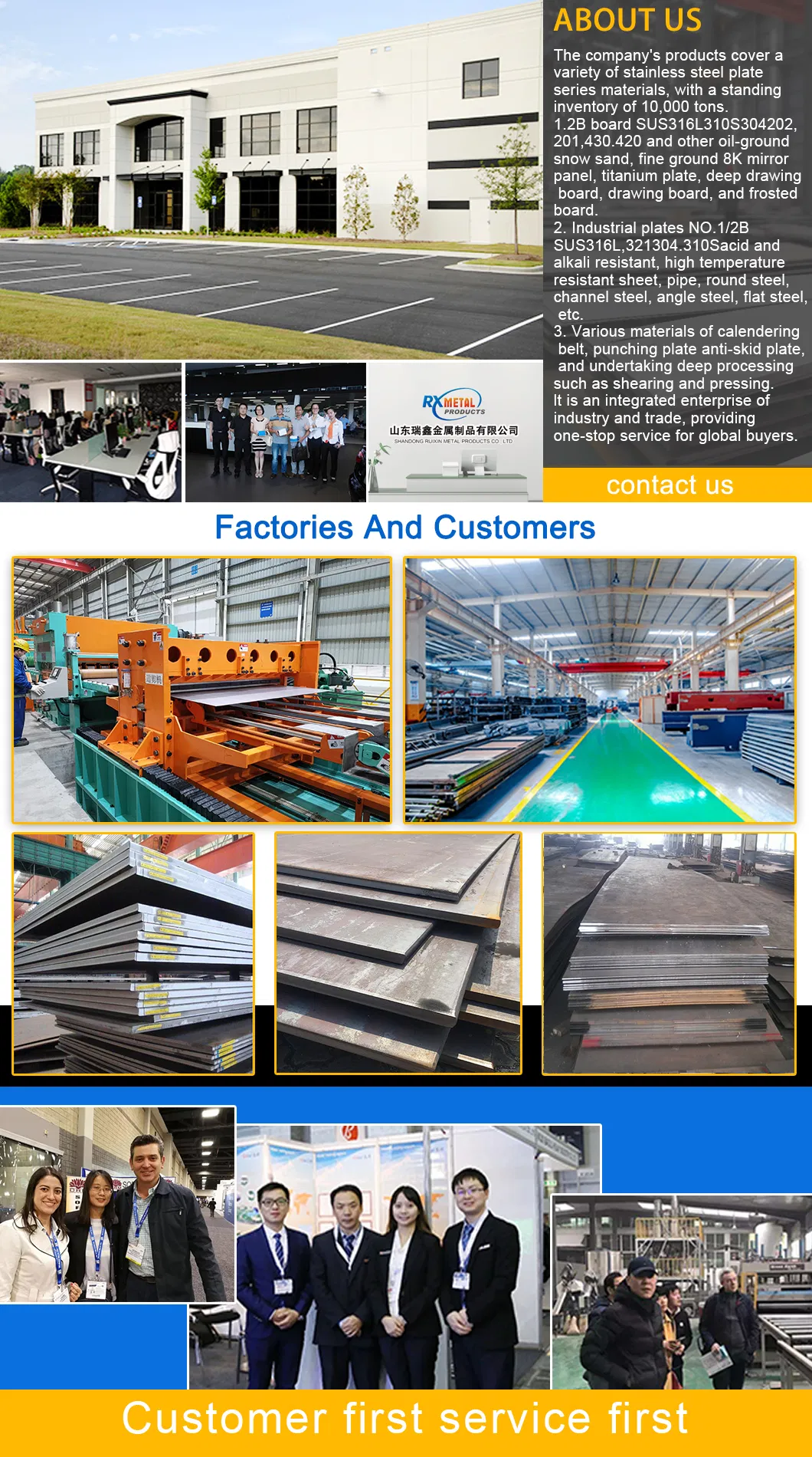 Thickness 8mm 10mm 20mm Hard 400/500 Abrasion Wear Resistant Steel Plate/Sheet