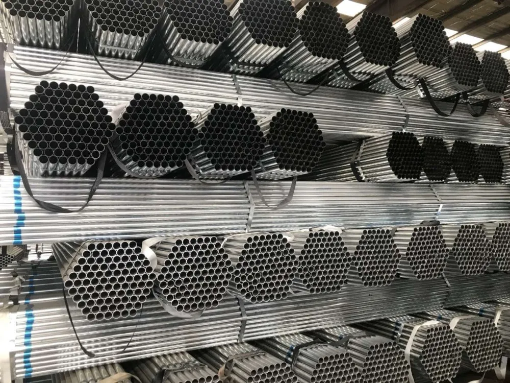 Tianjin Factory Threading Galvanized Steel Pipes and Tubes with Couplers for Sale