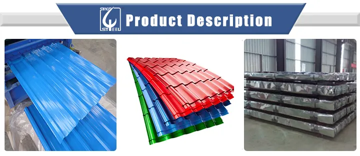 Wooden Pattern Color Galvan Zinc Coat Corrugated PPGI Steel Roofing Tile Roof Sheet Factory Price