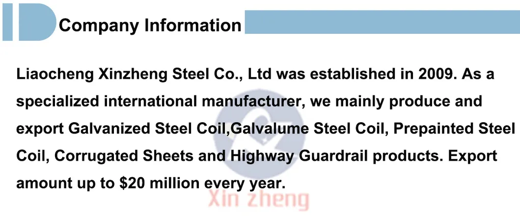 Xinzheng Plate Seaworthy Packing Thickness: 0.12-1.0mm Liaocheng, China Steel Sheet Tile