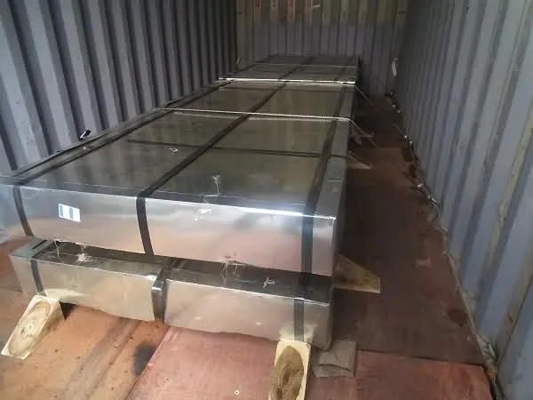 Z275 Z180 G60 0.5 0.8mm Galvanized Plain Sheet 4X8 Galvanized Sheet Metal Prices